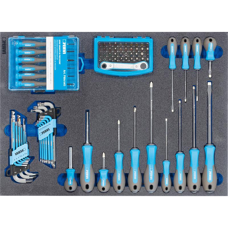 SERIE DE HERRAMIENTAS PARA AUTOMOTIVE EN BANDEJA