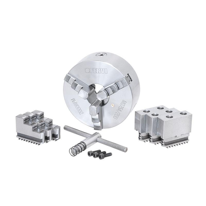 PLATO TORNO Ø 200 DE 3+3+3 GARRAS AUTOCENTRANTE