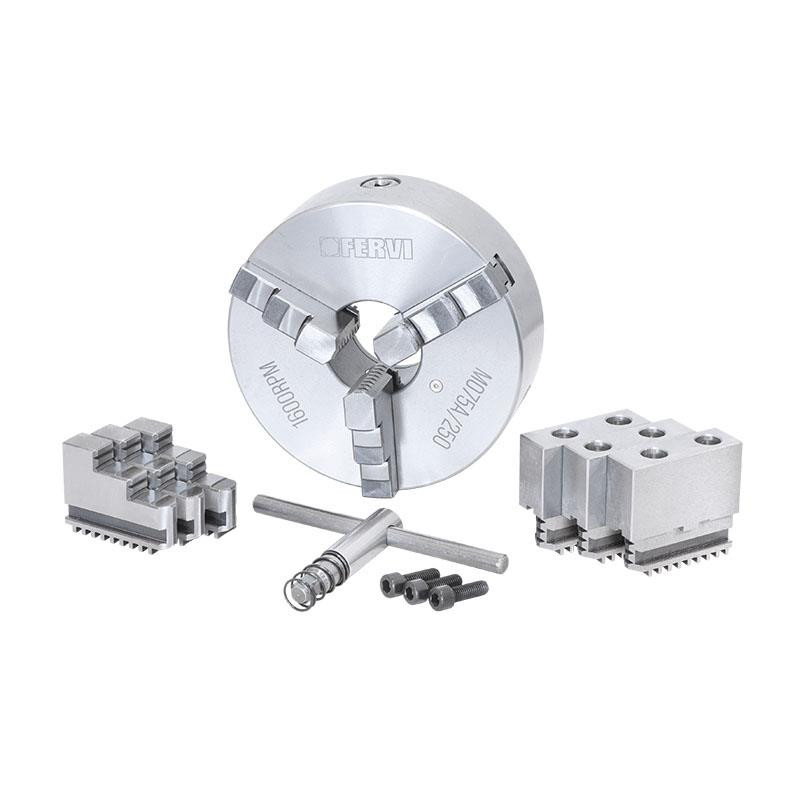 PLATO TORNO Ø 250 DE 3+3+3 GARRAS AUTOCENTRANTE