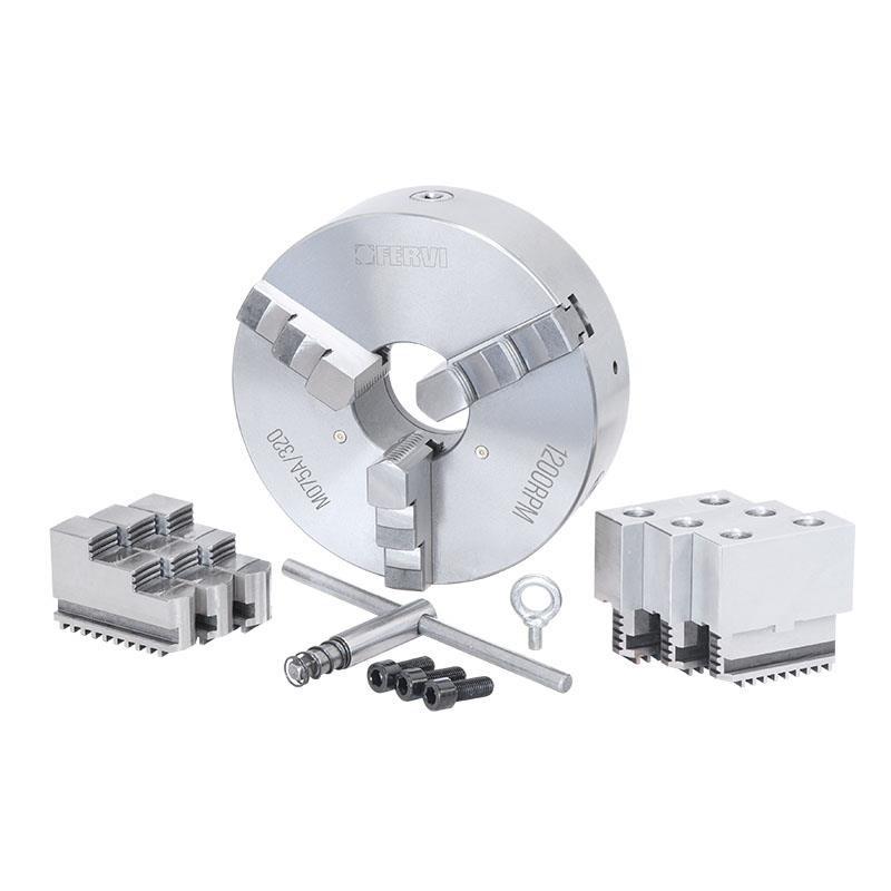 PLATO TORNO Ø 320 DE 3+3+3 GARRAS AUTOCENTRANTE