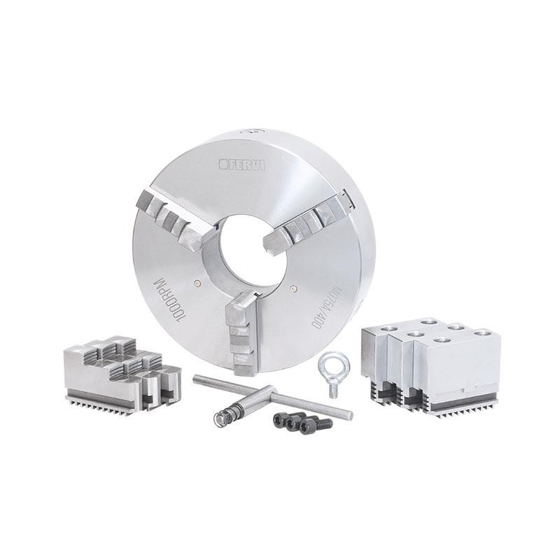 PLATO TORNO Ø 400 DE 3+3+3 GARRAS AUTOCENTRANTE