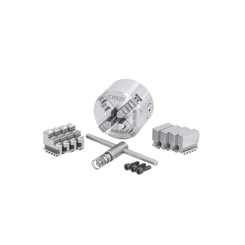 PLATO TORNO Ø 080 DE 4 GARRAS AUTOCENTRANTE