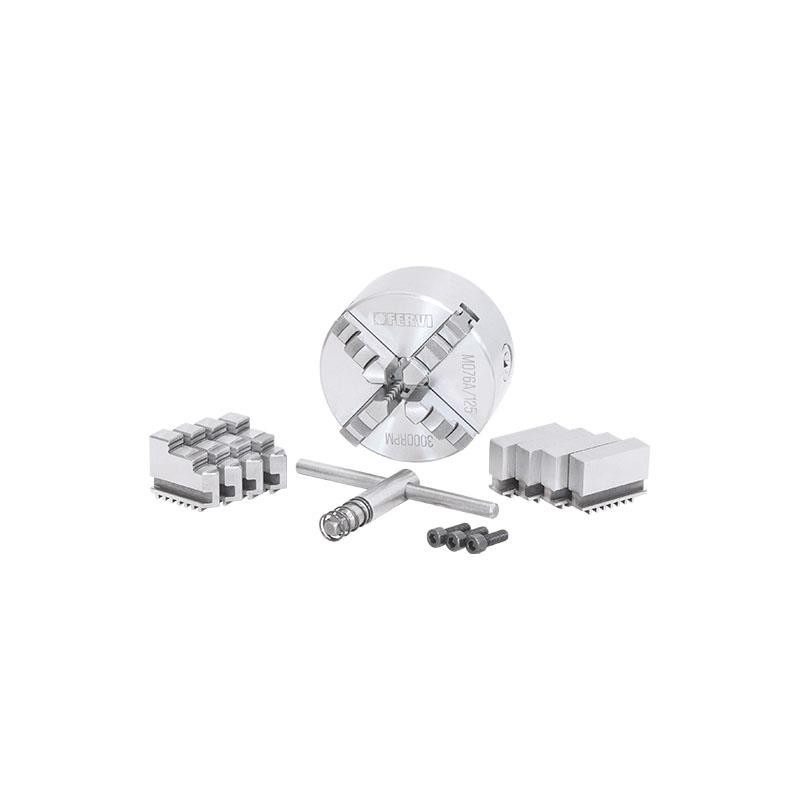 PLATO TORNO Ø 125 DE 4 GARRAS AUTOCENTRANTE