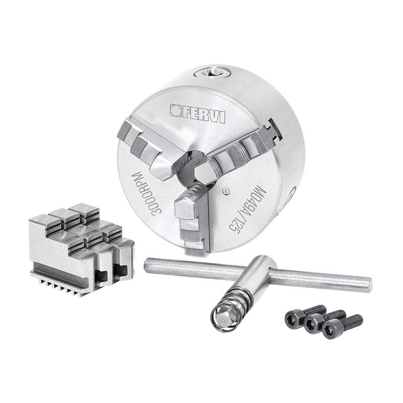 PLATO TORNO Ø 125 DE 3 GARRAS AUTOCENTRANTE