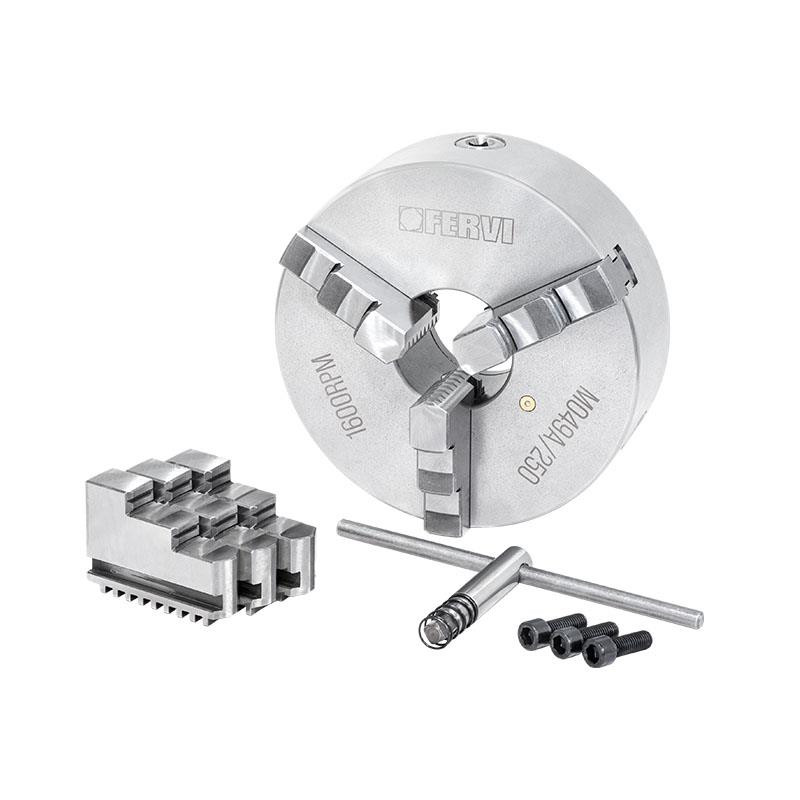 PLATO TORNO Ø 250 DE 3 GARRAS AUTOCENTRANTE