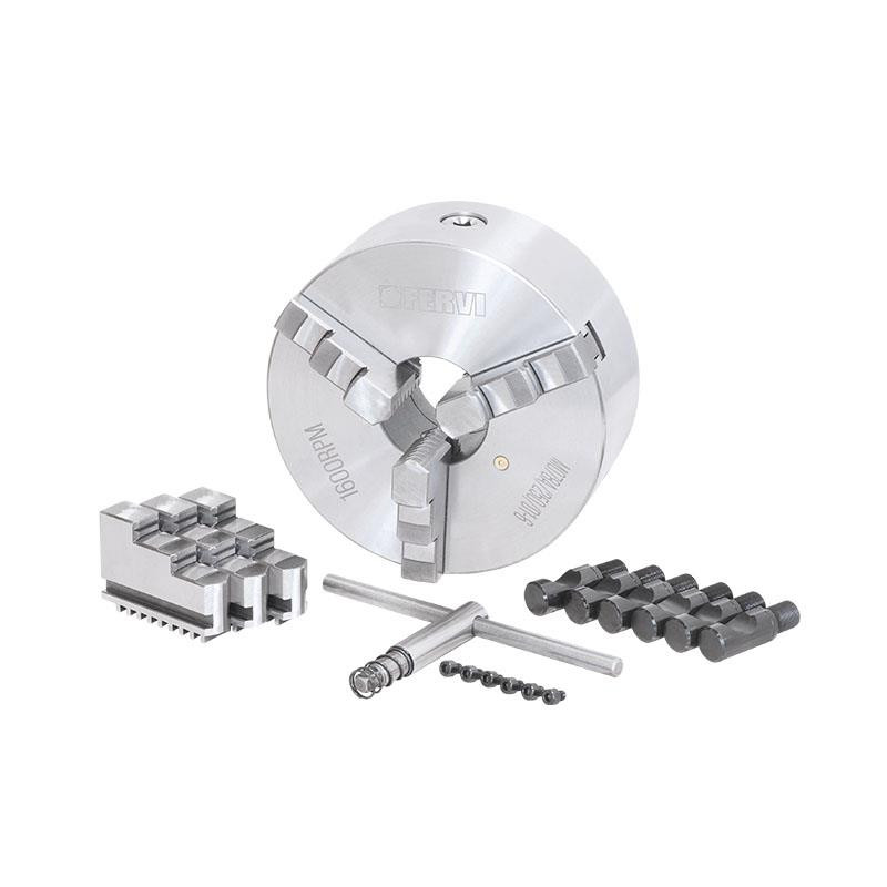 PLATO TORNO Ø 250 DE 3+3 GARRAS CON CONTRAPLATO CAMLOCK