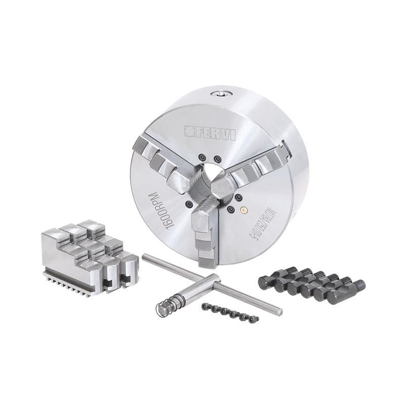 PLATO TORNO Ø 250 DE 3+3 GARRAS CON CONTRAPLATO CAMLOCK