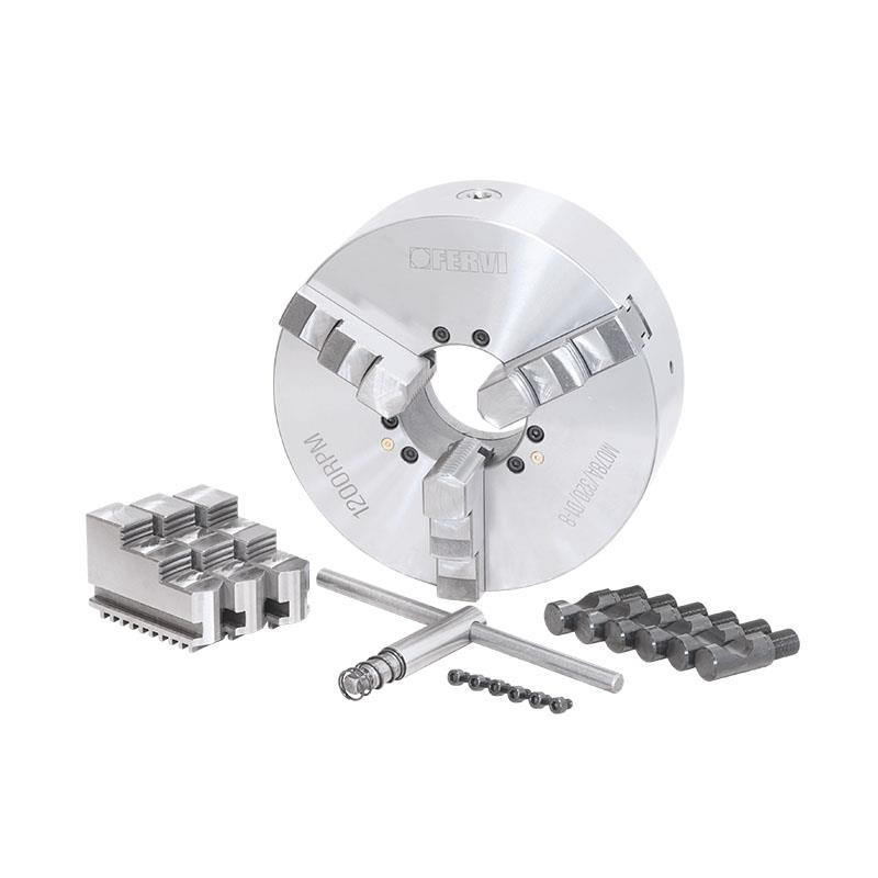 PLATO TORNO Ø 320 DE 3+3 GARRAS CON CONTRAPLATO CAMLOCK
