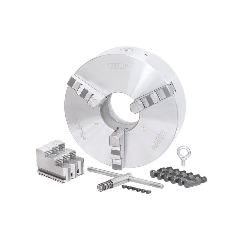 PLATO TORNO Ø 400 DE 3+3 GARRAS CON CONTRAPLATO CAMLOCK