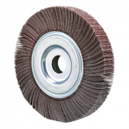 ABANICO LIJADOR EN TELA DE CORINDON 165X50X25 MM GRANO 220