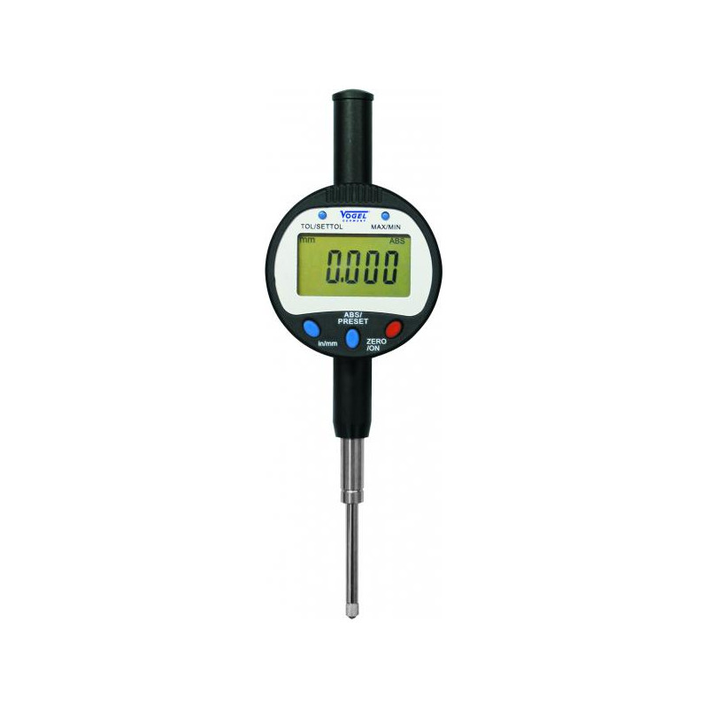 Reloj comparador Digital estándar. 0-50,8x0,01 mm, activado/cero, CE