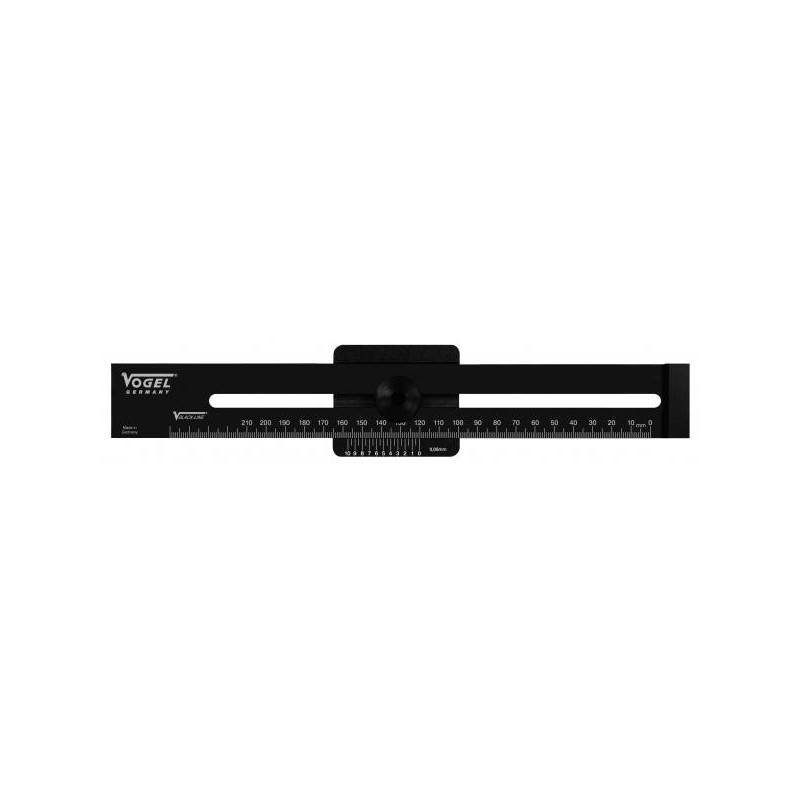Gramil con empujador plano 300x0,05 mm "BLACK-LINE"