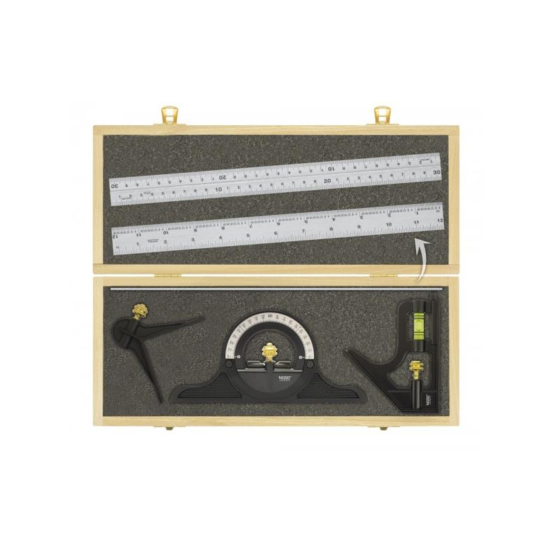 Escuadra Universal 300 mm/12 pulgadas, inox,