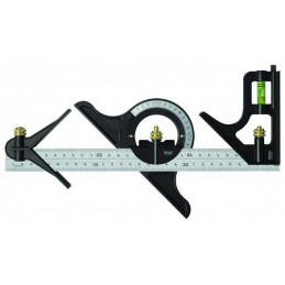 Escuadra Universal 300 mm/12 pulgadas, inox,