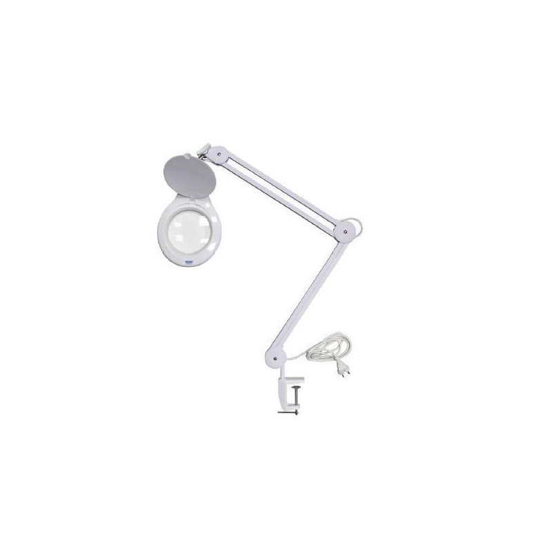 Lámparas LED con Lente de aumento, 230V Campo de visión: 127 ø mm Ampliación del campo de visión: 1,75 x Límite total: 900 mm Vo