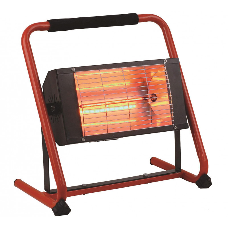 CALENTADOR ELECTRICO Y RADIANTE A INFRARROJOS CON SOPORTE