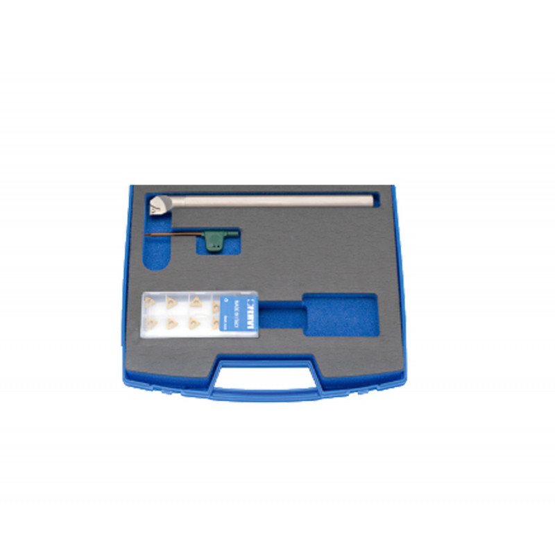KIT DE PORTA HERRAMIENTAS INTERIORES MANDRINADO CON PLAQUITAS