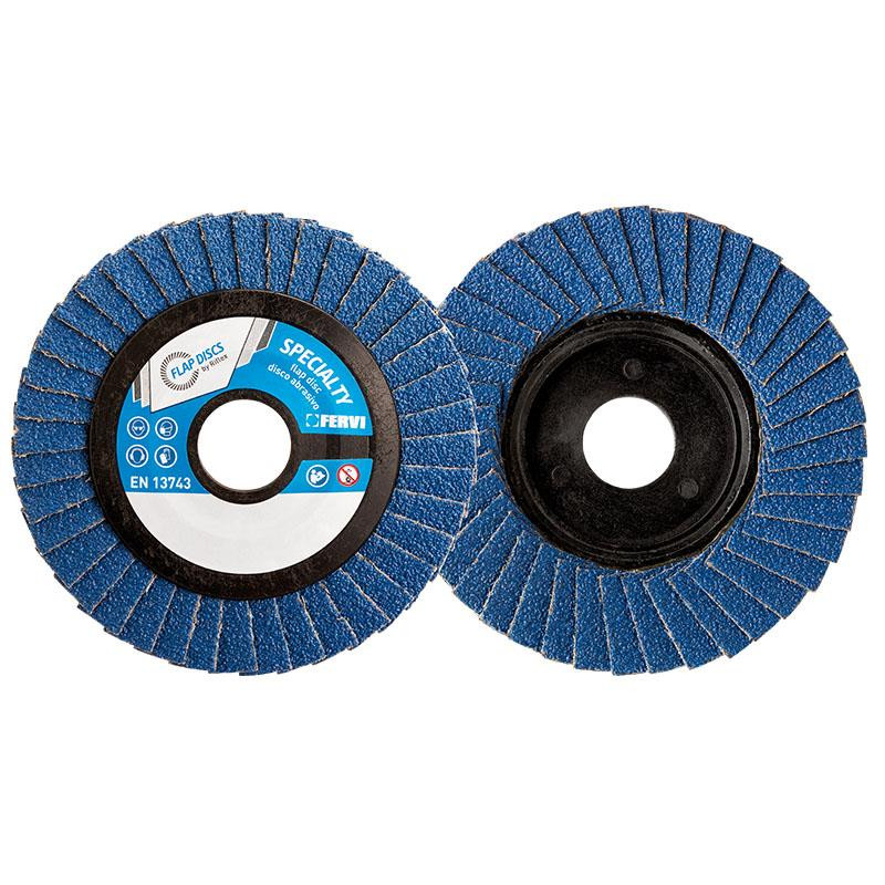DISCO LAMINAS CURVO DE ZIRCONIO Ø 115 Grano 40