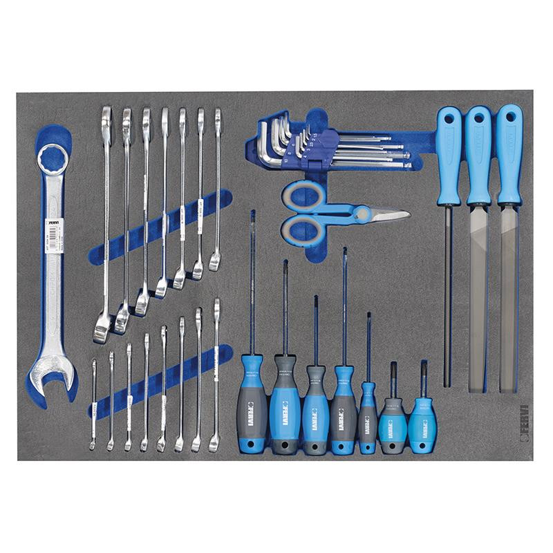 SERIE DE HERRAMIENTAS PARA AUTOMOTIVE EN BANDEJA