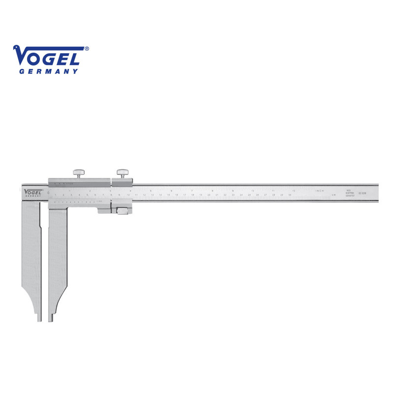PIE DE REY ANALÓGICO TIPO TORNERO, 1000mm/40" Según DIN 862 o con medidas especiales según norma de fabricación