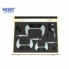 CONJUNTO DE MICRÓMETROS EXTERNOS, 0-150mm, DIN 863, set de 6 micrometros, caja de plástico.