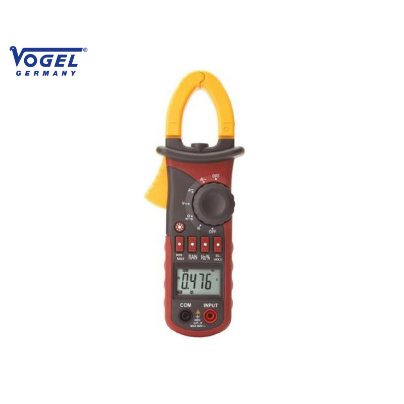 Testboy • Pinza Amperimétrica Digital Electr • IP44 ~600V AC/DC 0-60 Ohm,