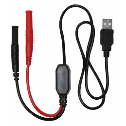 Multímetro digital solar.