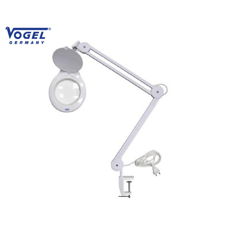 Lámparas LED con Lente de aumento, 230V Campo de visión: 127 ø mm Ampliación del campo de visión: 1,75 x Límite total: 900 mm Vo