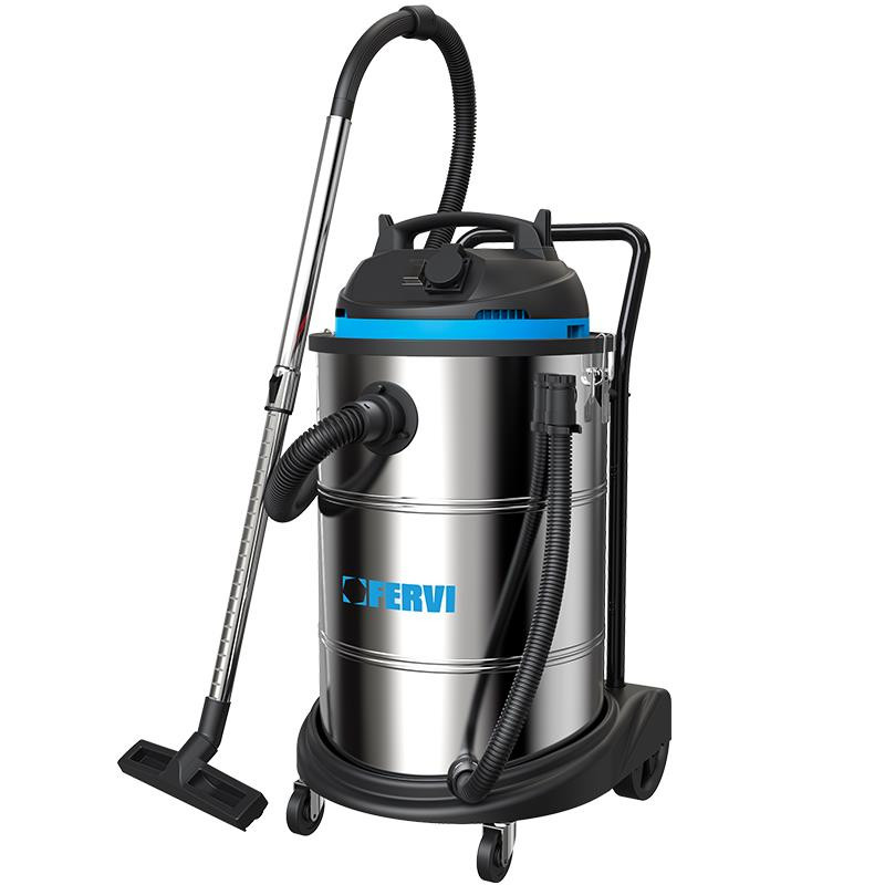 ASPIRADOR INDUSTRIAL DE POLVO Y AGUA CON DEPOSITO DE ACERO INOX