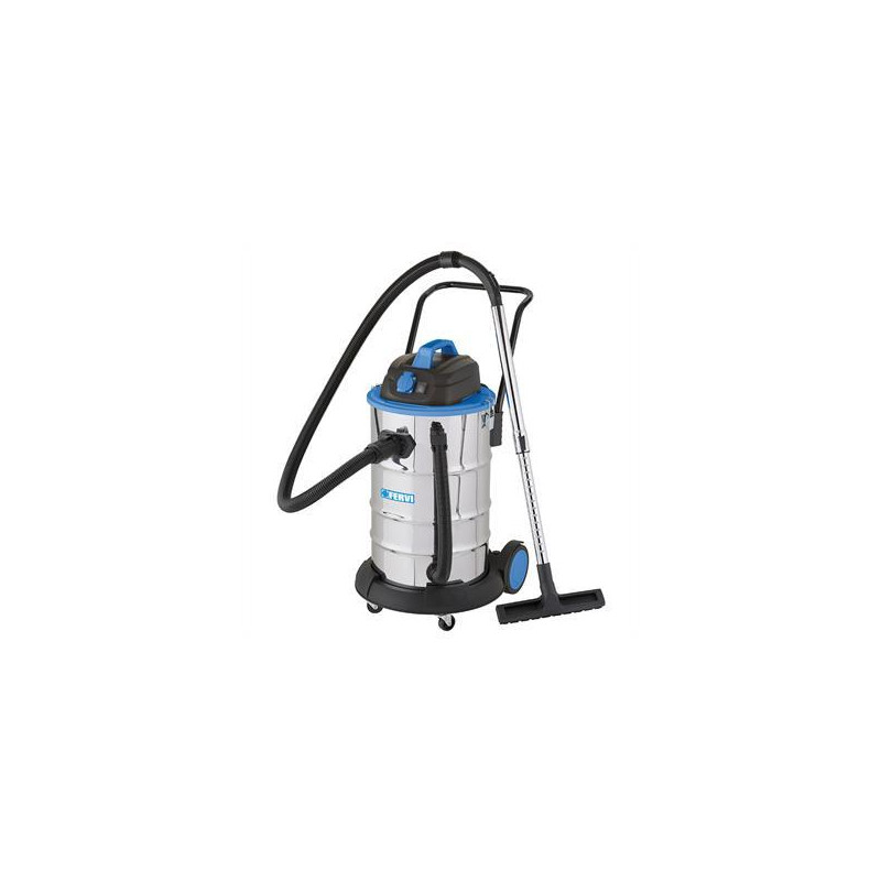 ASPIRADOR INDUSTRIAL DE POLVO Y AGUA CON DEPOSITO DE ACERO INOX Y TELECONTROL.