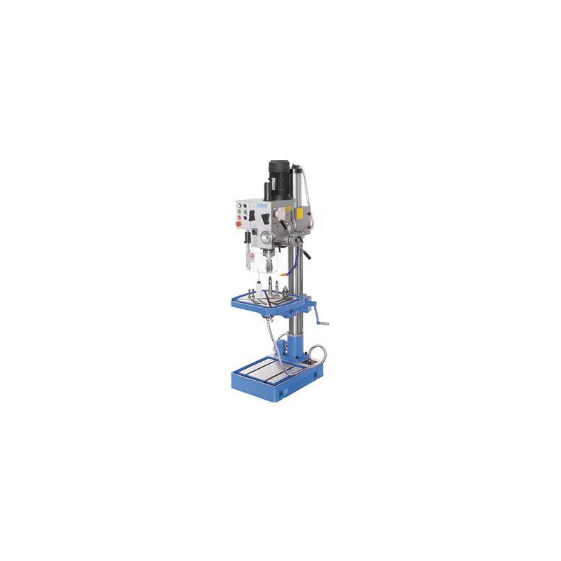 TALADRO DE COLUMNA POR ENGRANAJES con descenso automatico.