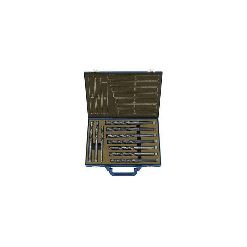 JUEGO DE BROCAS HELICOIDALES CON MANGO CÓNICO