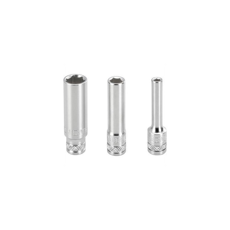 LLAVE VASO DE 6 CARAS, SERIE LARGA 1/4, 8 MM