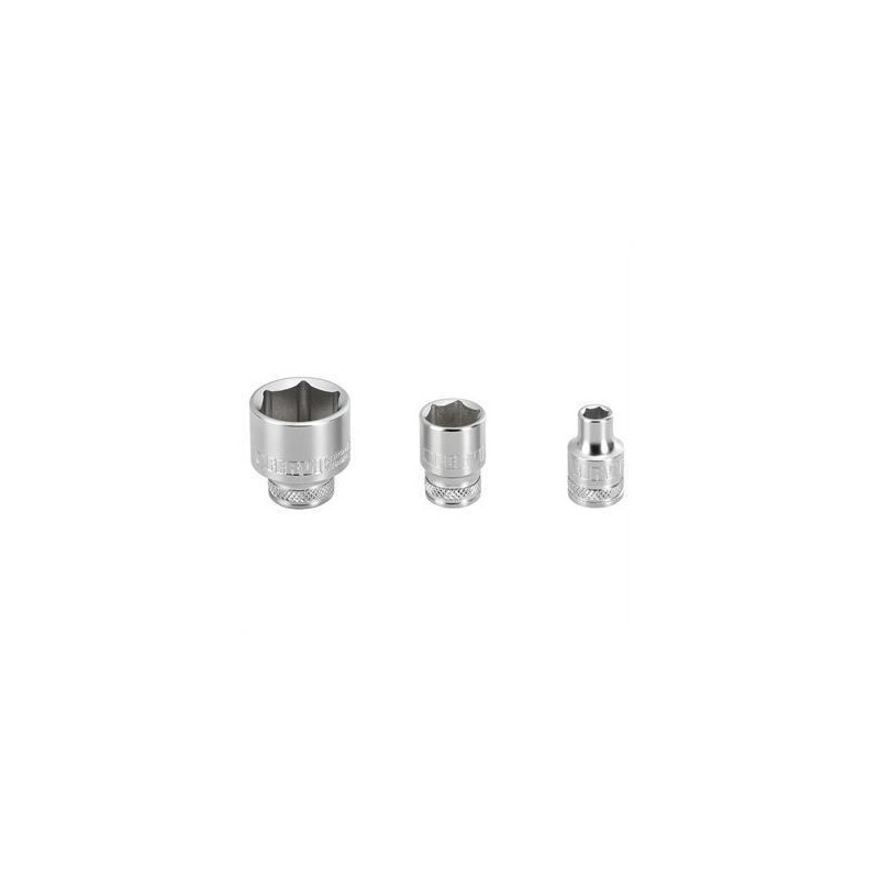 LLAVE DE VASO DE 6 CARAS, SERIE NORMAL 3/8, 6 MM