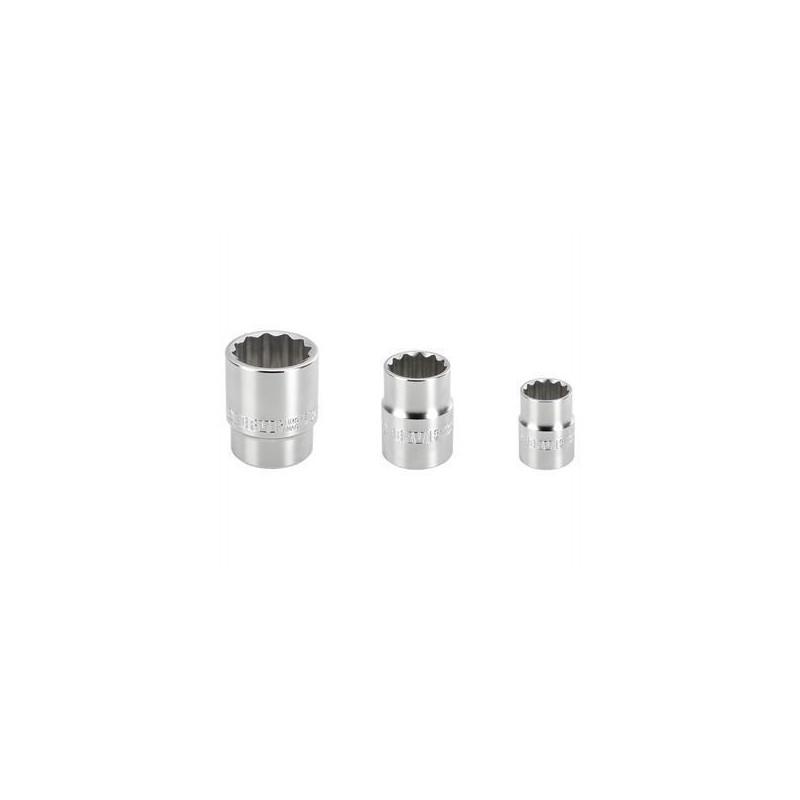 LLAVE VASO DE 12 CARAS, SERIE NORMAL 3/4, 22 MM