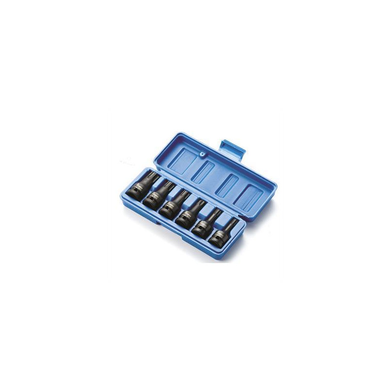 SET LLAVES DE VASO DE IMPACTO TORX MACHO