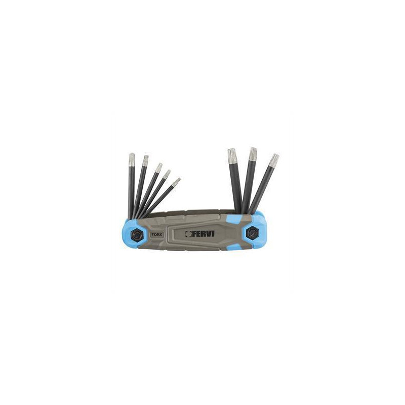 JUEGO DE LLAVES ACODADAS TORX CON PUNTA DE DIAMANTE