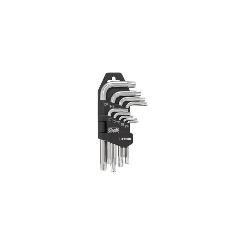 JUEGO DE LLAVES 0220/C ACODADAS TORX CORTAS