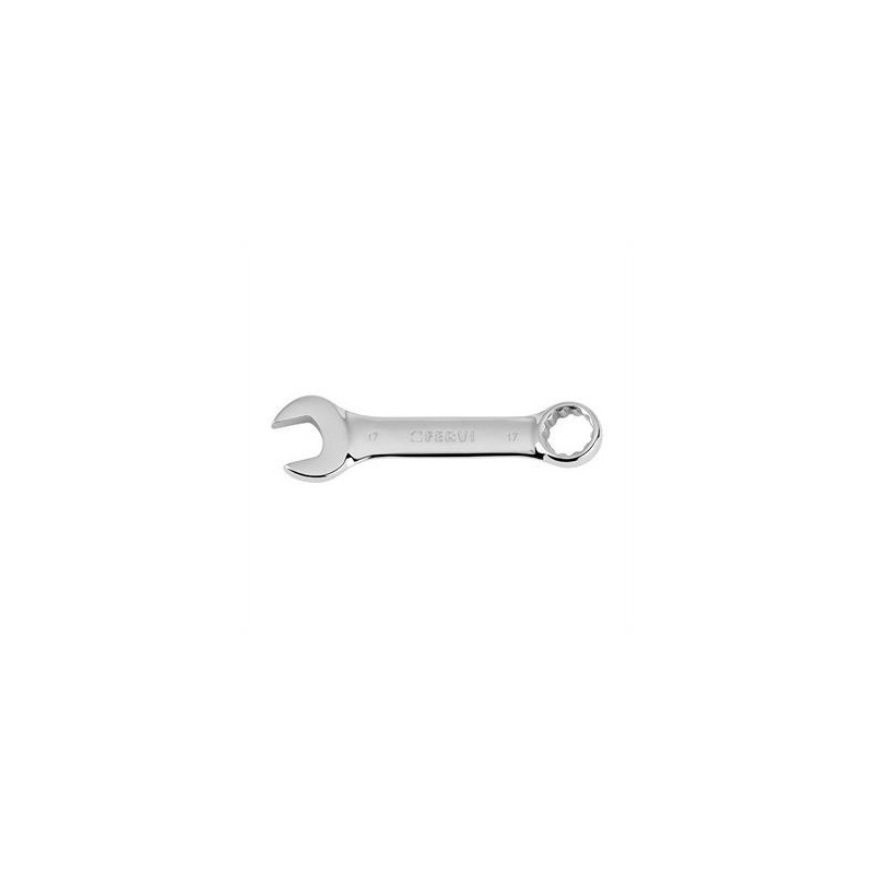 LLAVE COMBINADA CORTA CROMADA ESPEJO 11 MM