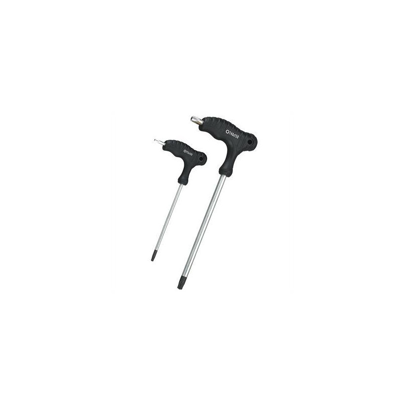 LLAVE ACODADA TORX C/ MANGO PLASTICO T30