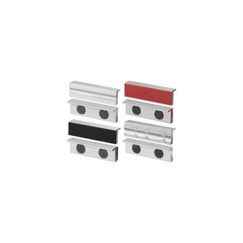JUEGO DE PAR DE QUIJADAS MAGNETICAS EN ALUMINIO