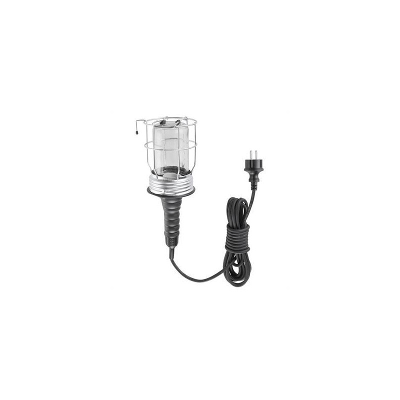 PORTA LAMPARA CON CABLE DE ALIMENTACION DE 5M