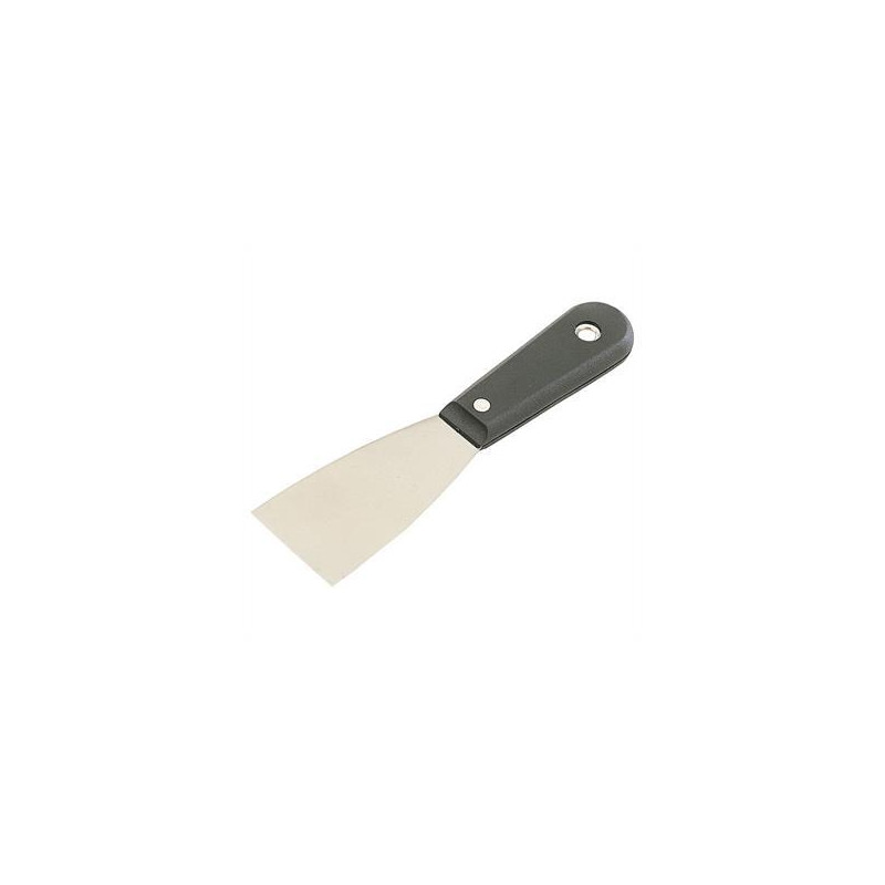 ESPATULA DE PINTOR CON MANGO DE PLASTICO Dimensiones hoja 30 x 90h mm