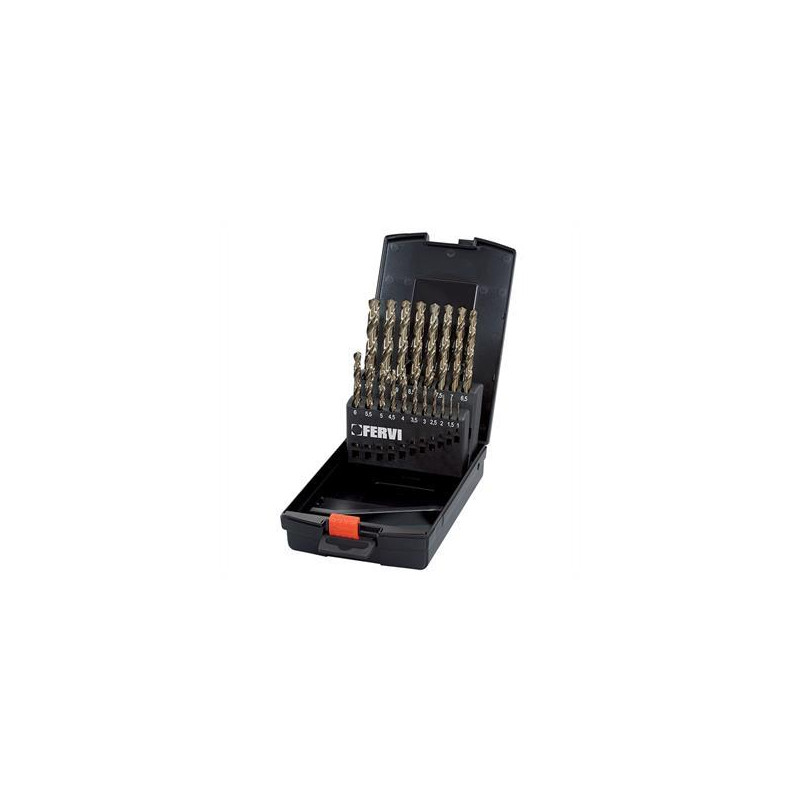 JUEGO DE BROCAS HELICOIDALES DE COBALTO