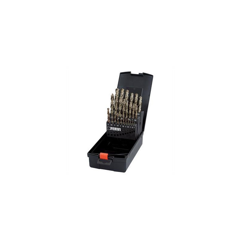 JUEGO DE BROCAS HELICOIDALES DE COBALTO