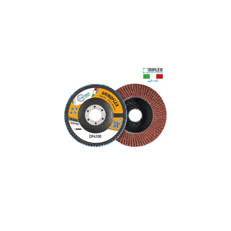 DISCO DE LAMINA GRINDFLEX CLASSIC Ø 115 Gr 60 Corindon Plano T27 Fibra