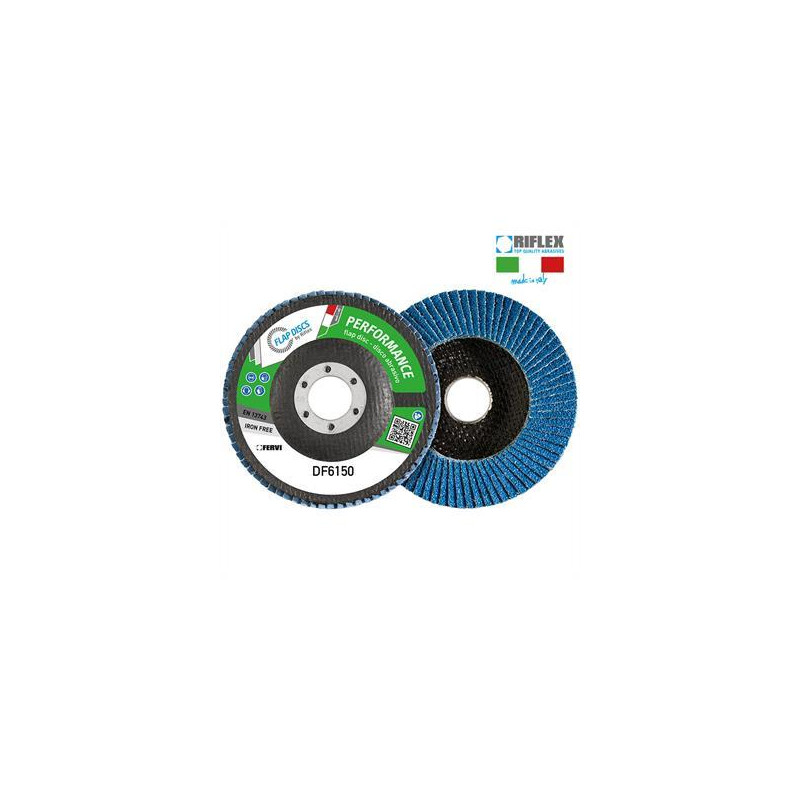 DISCO DE LAMINA PERFORMANCE CLASSIC Ø 115 Gr 60 Zirconio Conico T29 Fibra