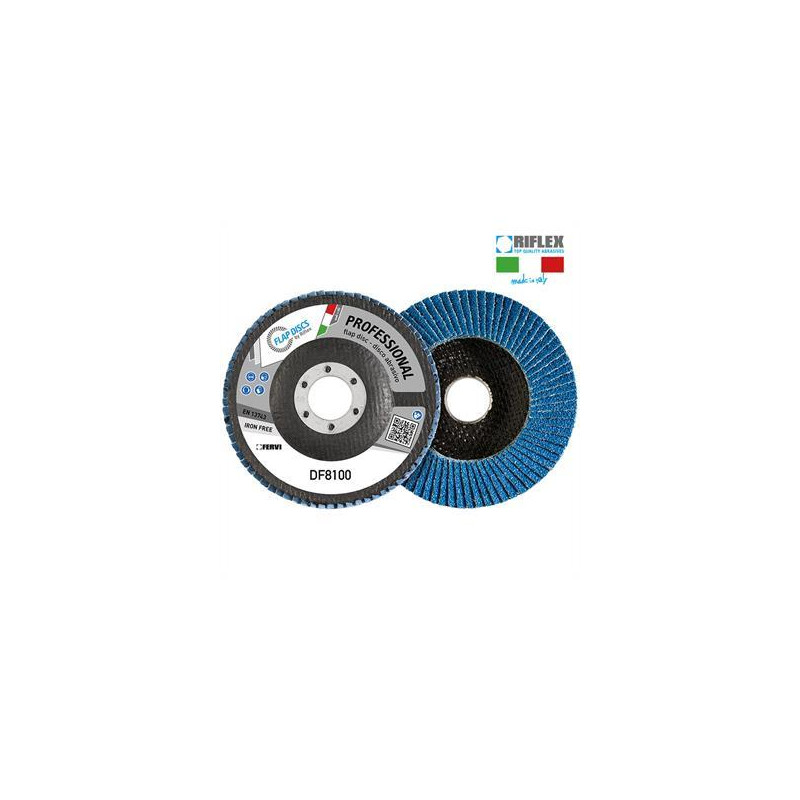 DISCO DE LAMINA PROFESSIONAL CLASSIC Ø 115 Gr 36 Zirconio Plano T27 Fibra