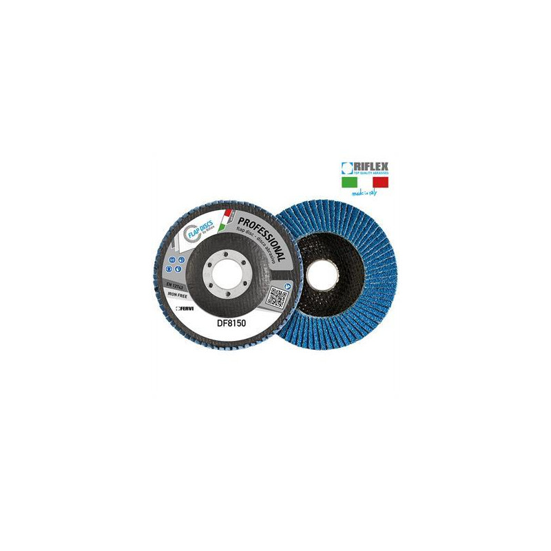 DISCO DE LAMINA PROFESSIONAL CLASSIC Ø 115 Gr 40 Zirconio Conico T29 Fibra