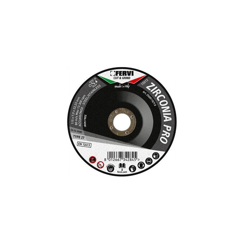 DISCOS DE DESBASTE PROFESSIONAL EN ZIRCONIO